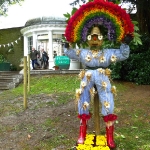 Rainbow scarecrow 2 by Fiona Campbell